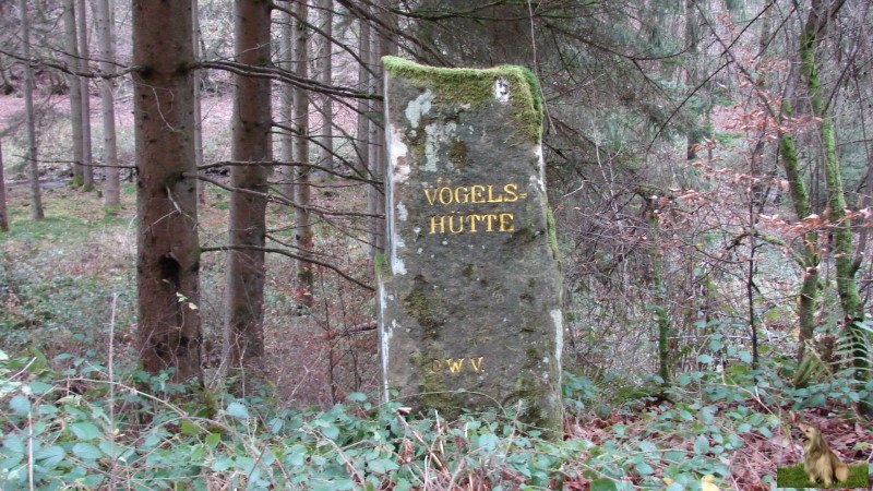 Ritterstein Nr. 038-2 Vogelshütte.JPG - Ritterstein Nr.38 Vogelshütte